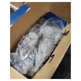 Bedsure Heated Blanket Wearable Shawl - Electric Wrap Poncho Blanket Hoodie for Adult, Birthday Gifts for Mom Women, Sherpa Heating Throw with 4 Time Settings & 6 Heat Settings, 55x64 inches, Grey