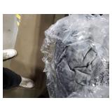 Bedsure Heated Blanket Wearable Shawl - Electric Wrap Poncho Blanket Hoodie for Adult, Birthday Gifts for Mom Women, Sherpa Heating Throw with 4 Time Settings & 6 Heat Settings, 55x64 inches, Grey