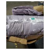 Bedsure Queen Comforter Set - Lavender Comforter, Boho Tufted Shabby Chic Bedding for Kids, 3 Pieces Vintage Farmhouse Bed Set for All Seasons, Fluffy Soft Bedding with 2 Pillow Shams