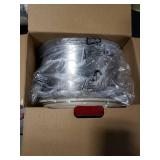 Mixing Bowles Set with Lids Set - Warp-Proof TPR-AS Lids, Stainless Steel Mixing Bowl with 3 Graters & Measuring Lines, Non-Slip Bowls for Baking, Prep, Airtight Food Storage (Khaki 5/3/2/1.5/0.63QT)