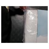 TieyaChkis 5 Piece Daybed Cover Set Twin Daybed Bedding Sets for All Season Lightweight Daybed Comforter with Matching Shams&Decorative Pillows, Double Sided-Quilting Day Bed Cover,39x75,White