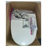 KOHLER BH93-N0 Novita Round Electric Bidet Toliet Seat, Heated Bidet Seat for Existing Toilets, Bidet Warm Water with Dryer, White