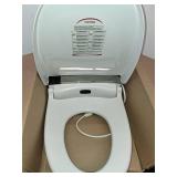 KOHLER BH93-N0 Novita Round Electric Bidet Toliet Seat, Heated Bidet Seat for Existing Toilets, Bidet Warm Water with Dryer, White