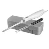 Hamilton Beach Electric Knife Set with Reciprocating Serrated Blades, Storage Case, Fork - For Carving Meats, Bread, Foam, More