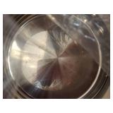 Stainless Steel Stockpot with Tempered Glass Lid 5 Quart, Durable 18/0 Stainless Steel, Impact-Bonded Base for Even Heating, Riveted Handles, Oven & All Stove Compatible, Safe Up To 500Â°F (260Â°C