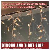 100 Pack Suction Cups for Glass - 1.2