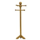 LOGOFUN Dollhouse Black Hat and Coat Rack Stand Mini Clothes Rack 1:12 Scale Vintage Hat Stand Miniature Clothes Hanger for Dollhouse Accessories