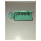 Gocreate Mint Planner Hole Punch 11 Binding Discs Supplied Adjustable Mushroom Hole Puncher for Disc-Bound Happy Planners,Punch Your Own Paper,Notebooks