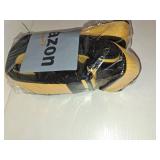 DIYPro Tool Belt with Plastic Buckle, 2-Inch Adjustable Electrician Work Belt, Adjusts to Fit a 57-Inch(145cm) Waist, Double Webbing Heavy Duty Work Tool Belt - Black and Yellow