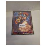 Adduster Day of The Dead Poster - 9 Piece Day of the Dead Decorations Sugar Skull Wall Art Sugar Skull Art Print for Mexico Day Day of the Dead Halloween Wall Decor Living Room Decor