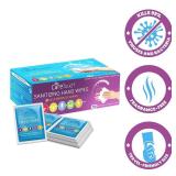 Care Touch Hand Sanitizer Wipes - 110 Hand Wipes Individually Wrapped - Travel Size - Sanitizing Wet Wipes for Home, Office & Outdoor Use