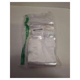 APQ Clear Gusseted Poly Bags, 5 x 3.5 x 12 Inch. Pack of 100 Gusseted Plastic Bags 1 Mil Thick for Favors with Open Top. Clear Plastic Bags for Packaging Cookies, Popcorn, Candies, Homemade Bread