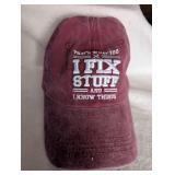 "I Fix Stuff and I Know Things" Baseball Cap