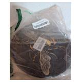 Bee Decorative Metal Sign - 8 in