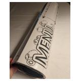 Weekly Menu Planner Dry Erase Board