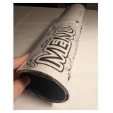 Weekly Menu Planner Dry Erase Board