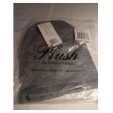 Plush Heather Grey Fleece Lined Beanie