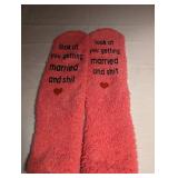 Humorous Wedding Socks