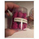 Red Rose + Ambergris Incense Cones Set