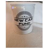 New Car Fund Money Jar