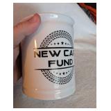New Car Fund Money Jar