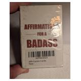 Affirmations for a Badass Card Deck