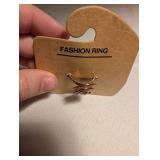 Rose Gold Wire Wrapped Fashion Ring