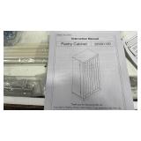 Shintenchi Kitchen Pantry Cabinet,5 - Layer Storage Cupboard with Adjustable Shelves for Organizing and Storing Food Items,47