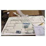 Shintenchi Kitchen Pantry Cabinet,5 - Layer Storage Cupboard with Adjustable Shelves for Organizing and Storing Food Items,47