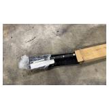 Snow Rake Shovel  Snow & Leaf Removal Tool & Pusher Scraper with 24â Rolling Blade  5-21â Extendable Handle & Nonslip - Retail: $175