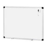 Amazon Basics Magnetic Dry Erase White Board, 35 x 47-Inch Whiteboard - Silver Aluminum Frame (B07K67LPWR) - Retail: $90
