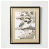 16\"x20\" Washed Landscape Framed Wall Art - Hearth & Handâ¢ with Magnolia - Retail: $40