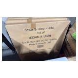 BalanceFrom Easy Walk-Thru Safety Gate for Doorways and Stairways with Auto-Close/Hold-Open Features, Multiple Sizes (B0B44PWLG8) - Retail: $50