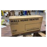 Wall Hung Heater with Remote (new) slightly different from stock photo) - Retail: $0