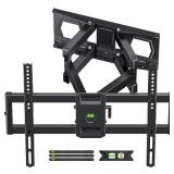 Full Motion TV Wall Mount for Most 37"-84" Flat Screen TV, Swivel or Tilt TV Wall Bracket with Dual Articulating Arms, for 12"-16" Wood Studs, Max VESA 600x400mm, Load 120 lbs by USX MOUNT - Retail: $