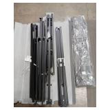 Queen Size Metal Box Spring and Cover Set (Missing Hardware)