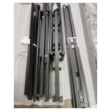 Queen Size Metal Box Spring and Cover Set (Missing Hardware)