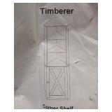 Timberer Wooden Corner Shelf