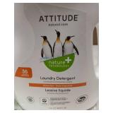 Attitude Natural Care Citrus Zest Laundry Detergent 60.8oz - Retail: $12