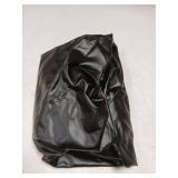 Tookie PU Leather Soft Stretch Dining Bench Cover, Waterproof Elastic Removable Seat Cushion Slipcover for Kitchen Dining Bench Seat Protector (Black) - Retail: $16