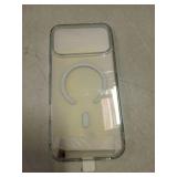 Temdan for iPhone 17 Pro Max Case Clear with Screen Protector, Compatible with Magsafe, Anti-Yellowing, Military-Grade Protection, Shockproof Slim Magnetic Phone Case Cover, Transparent - Retail: $6