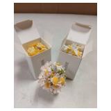 Kiofs Daisy Flower Car Accessories for Women Interior Aesthetic, 3 Pcs Daisy Cute Car Dashboard Decorations - Retail: $9
