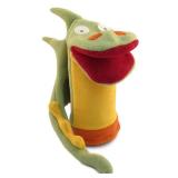 Cate & Levi - Fleece Hand Puppet - Handmade in Canada - Great for Storytelling (Dragon) - Retail: $20