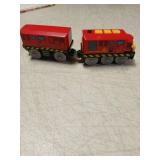 Train Toys Battery Operated Locomotive Trains for Wooden Track, Motorized Train for Toddlers with Magnetic Connection, Compatible with Thomas, Brio, Chuggington, Melissa and Doug - Retail: $14