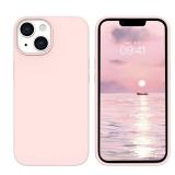 BENTOBEN for iPhone 14 Plus Case, iPhone 14 Plus Phone Case, Women Men Slim Fit Liquid Silicone Soft Gel Rubber Anti-Scratch Shockproof Phone Cover with Microfiber Lining for iPhone 14 Plus 6.7", Pink