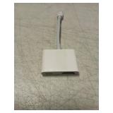 Lightning to HDMI Adapter for iPhone, [Apple MFi Certified] Digital AV Dongle,1080P Sync Screen Cable with Lightning Charging Port for iPhone, iPad to TV/Projector/Monitor No Need Power Supply - Retai