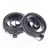TOPPROS Pack of 2 Drill Press Return Spring, Quill Spring Feed Return Coil Spring Assembly, 2.2Ft Long, 35 x 8 x 0.8mm - Retail: $9