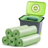 Small Trash Bags 1.2 Gallon ä¸¨ 100 Count Trash Bag for 5L Trash Can Linersä¸¨ Small Garbage Bags for Office Bedroom Bathroom Kitchen Household - Retail: $8