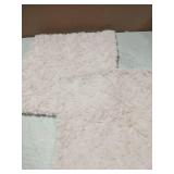 Neelvin Set of 2 Faux Fur Throw Pillow Covers 16x16 Inch Beige Cozy Soft Solid Decorative Pillowcases Thick Plush Sheepskin Cushion Case for Chair and Couch Sofa Bedroom - Retail: $22