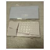 104 Clear Cabinet Bumper Pads Self-Adhesive Silicone Buffer Set with 4 Shapes for Doors, Drawers & Furniture Sound Dampening & Surface Protection - Retail: $10